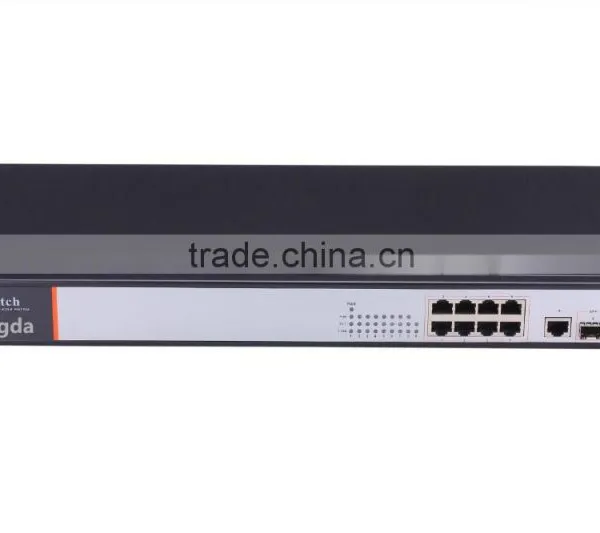 10/100/1000Mbps SFP 8 Port PoE Fiber Switch Quality Choice photo-3