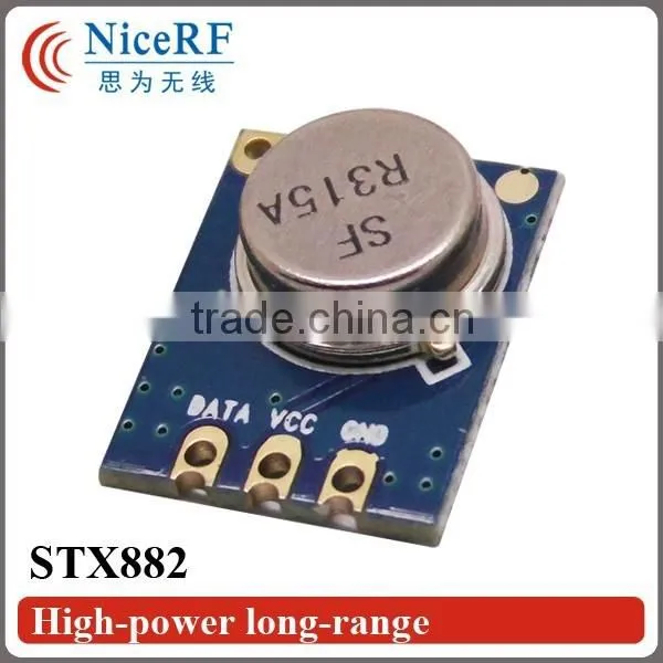NiceRF ASK Module Kit 433MHz 315 MHz Long Range 100m Wireless RF Module STX882 Transmitter SRX882 Receiver Spring Antenna photo-3