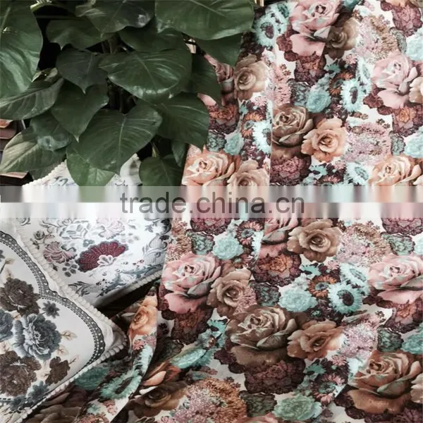 Tricot Knitting Burnout Velvet