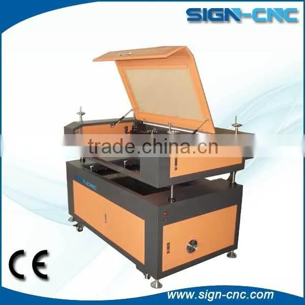 Image Cnc Co2 Acrylic Textile Marble Granite Wood Ceramic Laser Engraving and Cutting Machine Price photo-2
