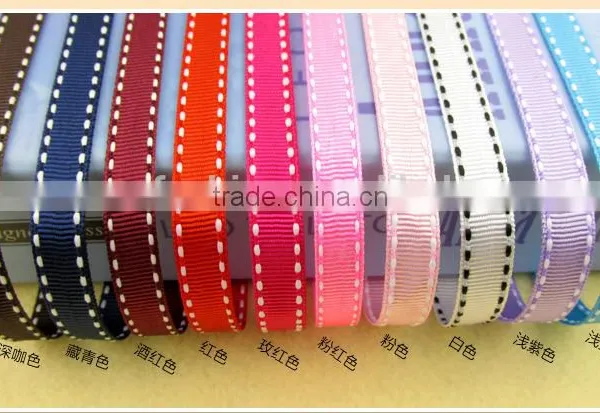 High Quality Wholesale Stitched Packing Petersham Grosgrain Ribbon photo-2