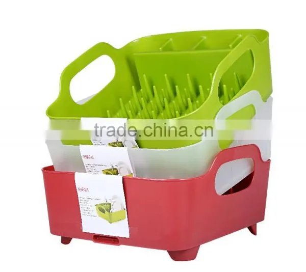 Corner Plastic Dish Drainer Rack photo-6