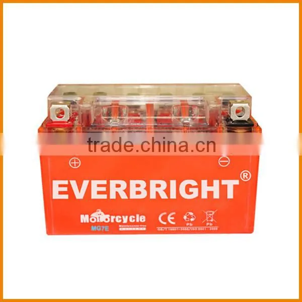 ABS meterial pp container motorcycle use deep cycle gel batteries 12v