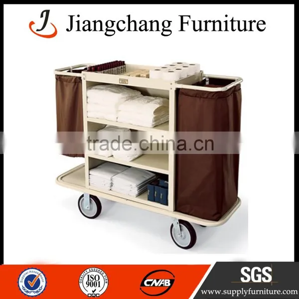 High Quality Wheel Together Hotel Housekeeping Trolley JC-TC23 photo-2