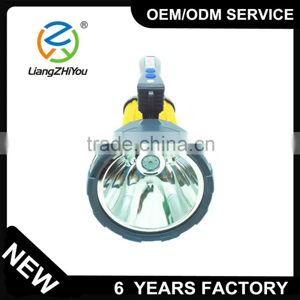 2016 Super Brightness Emergency Light Rechargeable Led Searchlight Portable High Power Led Hand Held Search Light for Household Supplier's Choice photo-3