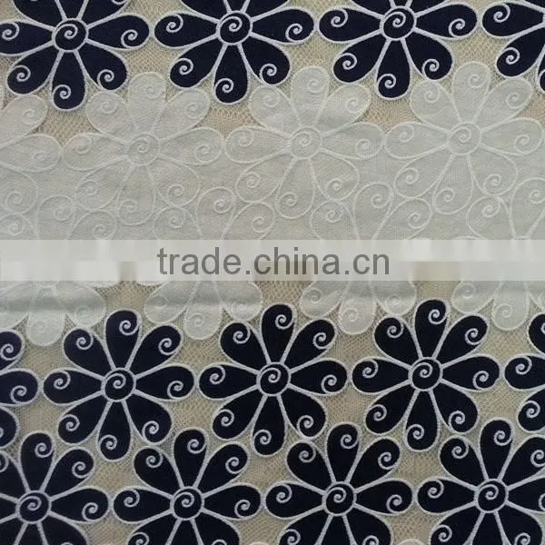 (YH005#)Hot Sell Swiss Lace Textile Bridal Lace Fabric Wholesale photo-2