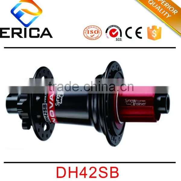 Red High Quality China 110mm Alloy Downhill Bike Wheel Front Hub With Quick Release photo-2