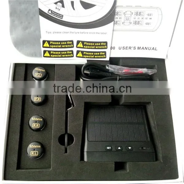 New TPMS Tire Pressure Syste Tpms Sensor 433.92 Mhz Tires Tpms Valves With 4 Extra Sensors Displayed on Car Monitor photo-6