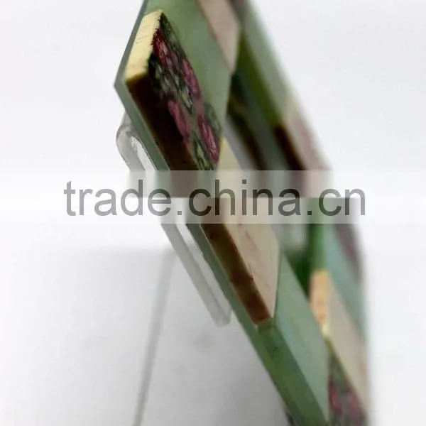 Hand Made Resin Tiles Ftd. Designer Photo Frame - Photo 4" x 4" ( Opening : 2" x 2") photo-3