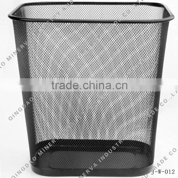 Iron Office Suqare Trash Can/bin