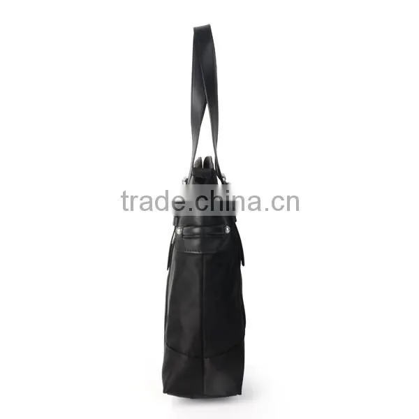 Factory Wholesale Black Nylon Bag Man Microfiber Bag photo-2