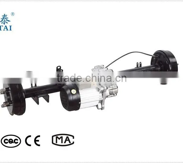 60V 3KW DC Brushless Motor With Rear Axle Oil Brake High Power Motor for Passenger/golf Cart/car Quality Choice