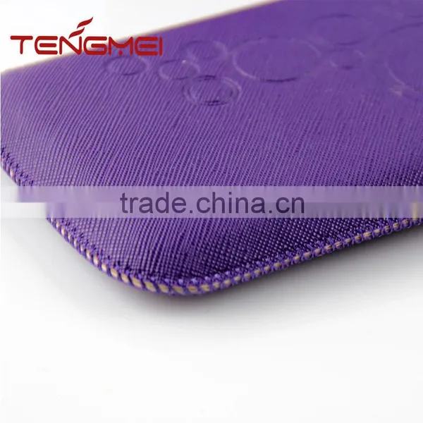 Flanging Pouch Case With Pattern Embossing, Universal Case Custom Made photo-3