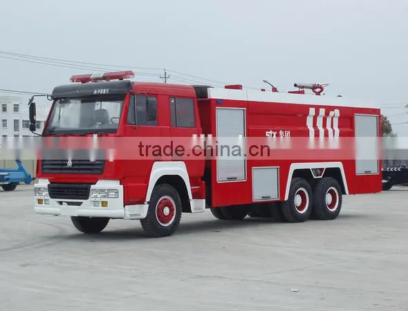 SINOTRUCK STEYR 12000-15000 L Fire Truck 12-15 T Water Tank Fire Truck photo-2