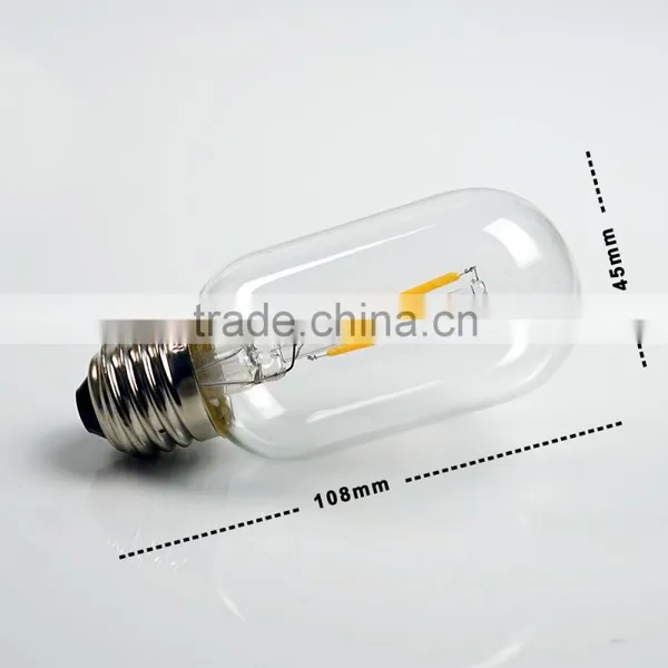 Ceiling Light Clear Vintage Retro Dimmable T45 E26 E27 Energy Saving Chandelier 1w 2wEdison Led Lights Led Bulb photo-5