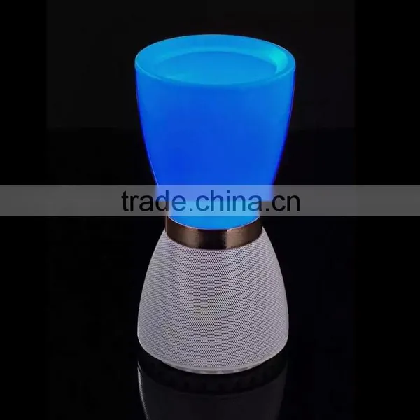 Bluetooth Speaker RGB 7 Colors Night Light Touch Control TF Card photo-6