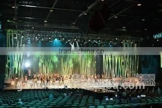 High Resolution Indoor Fulol Color P2.5 Led Display Screen Curtain for Stage Backdrops photo-5