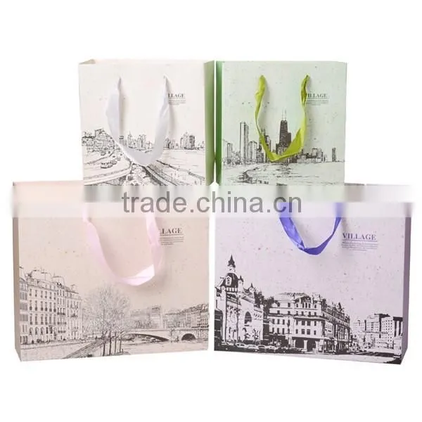 Light Colors Seen Paper Bag For Gift photo-6