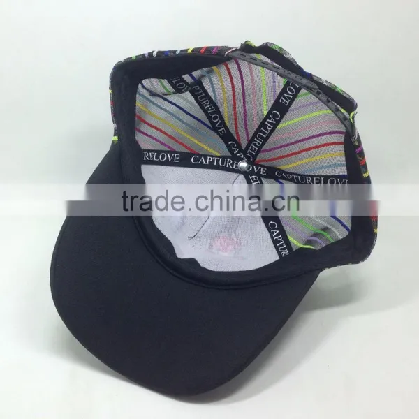 Black Sports Hats Custom Trucker Mesh Baseball Caps Supplier's Choice photo-5