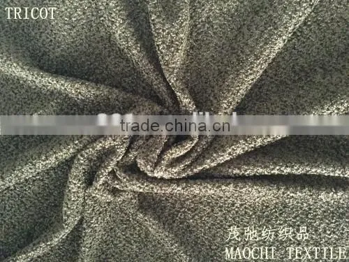 Wholesale Tricot Polyester Fabric With Cation Material For Sofa/Clothing Lining/Fabric Manufactory photo-3