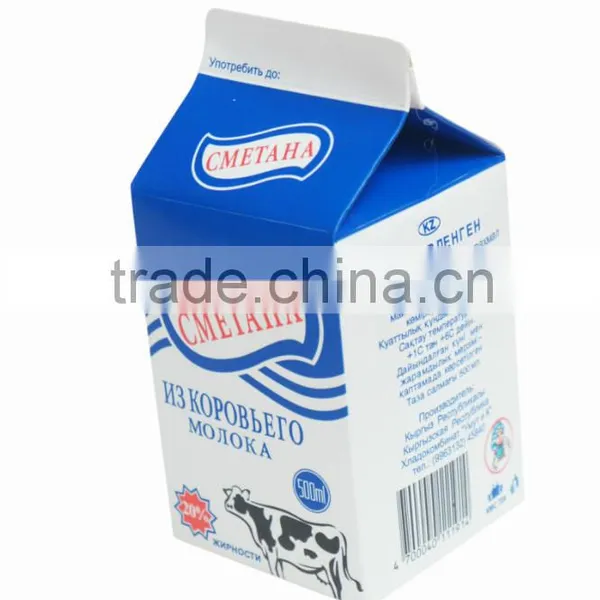 Gable Top Milk Carton