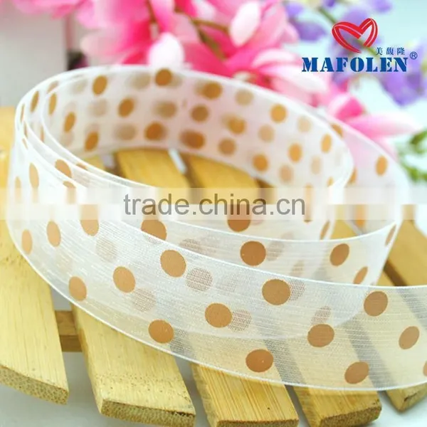 Fashion Printed Necklace Organza Ribbon for Sale photo-5