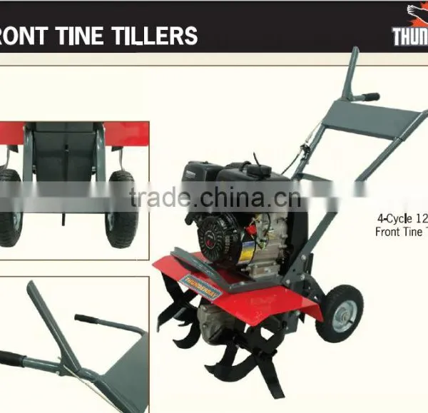 127cc 4-Cycle Front Tine Tiller Rotavator Mini Tractor Use