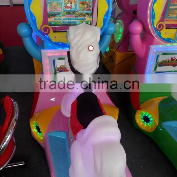 New Design 19 LCD Screen Fiberglass Moto or Horse Plastic Kiddie Ride Game Machine Kids Coin Operated Game Machine photo-4