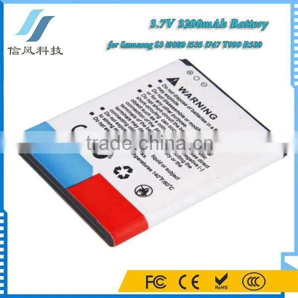 3200mAh Rechargeable Business Li-ion Battery for Samsung S3 I535 I747 T999 R530 I9300 Battery photo-2