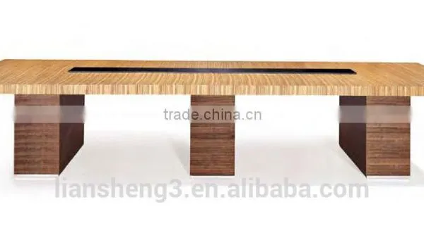 2016 Hot Selling Pratical Board With Melamine Conference /meeting Table Legs 8 People photo-4
