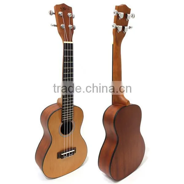 24 Inch Professional Red Pine Sapele Wood Concert Ukulele Ukelele
