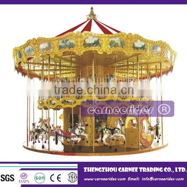 Grand Amusement Park Merry go Round, Kids Merry go Round for Sale, Kids Mini Merry go Round Carousel for Sale photo-2