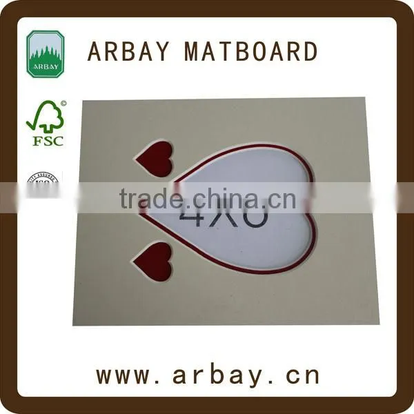 Wholesale White Core 4 Ply Paper Picture Frame Bainbridge Mat Board Colors photo-2
