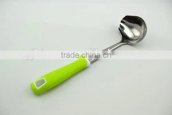 Stainless Steel Gravy Ladle With Plastic Handle photo-3