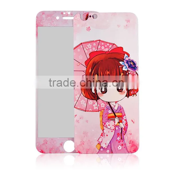 Colorful OEM Cartoon Factory Top Sales Privacy Tempered Glass Screen Protector photo-6