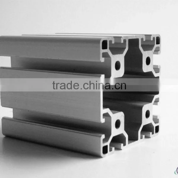 Aluminum Window Extrusion Profile , 6063 T Slot Alloy Aluminum Extrusion photo-4