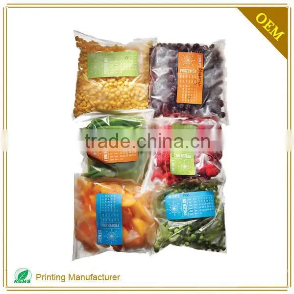High End Freezer Bag Hard Plastic Labels For Biscuits Manufacturer photo-4