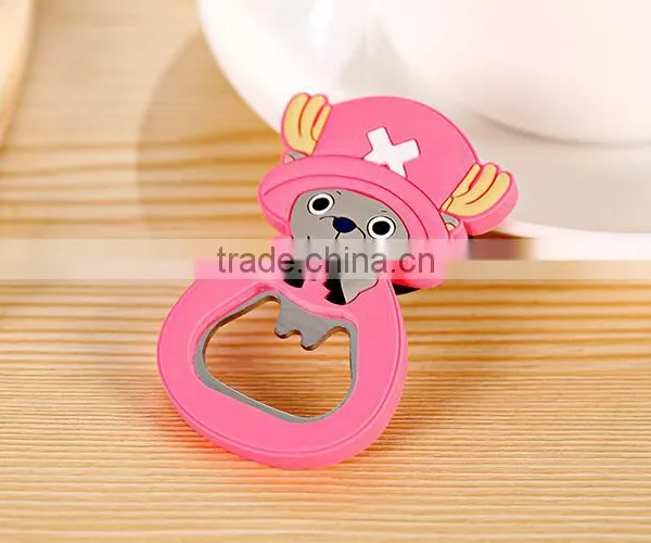 Wholesale Custom Cheap PVC Fridge Magnet Bottle Opener for Cola Drink photo-4