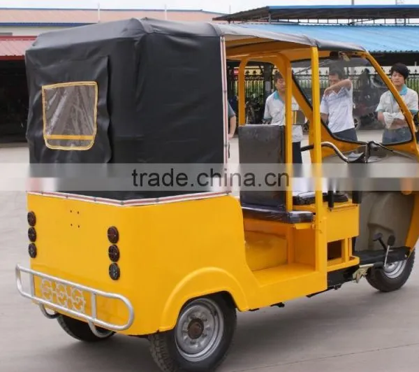 2015 Newest Luxury Gas& Oil Powered Tricycle for Passenger Taxi Rickshaw (GAS- Oil Power ) photo-2
