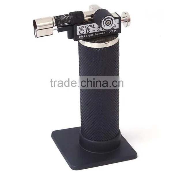 Practical Torch Jet Flame Refillable Butane Gas Cigar Smoking Lighter Windproof Good Design EK-801 photo-2