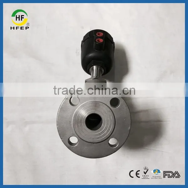 Stainless Steel Single and Double Pneumatic Actuator Angle Seat Valve photo-3