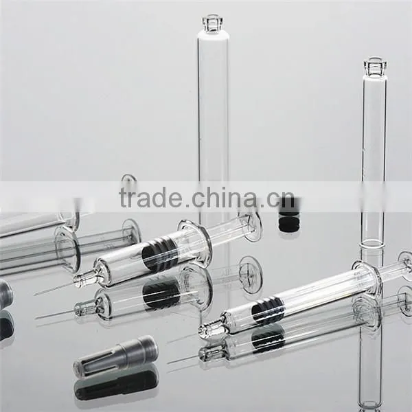 Sterile 3 Parts Luer White Plunger Syringe for Single Use photo-3