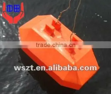 plastic float for floating platform in lake