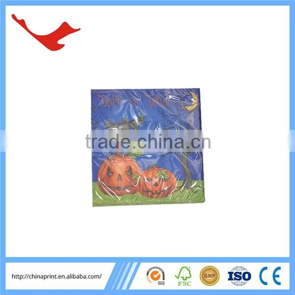 005 Halloween Art Design Printed Paper Napkin Size photo-5
