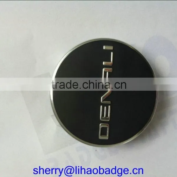 Metal Car Logo Wheel Caps,custom Wheel Hub Labels,metal Aluminum Cover With Embossed Logo