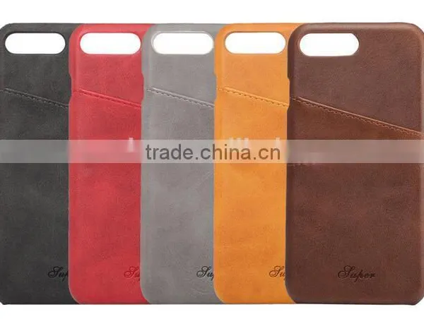 High Quality Leather Case With Card Slot at the Back Side for IPhone 7 photo-6
