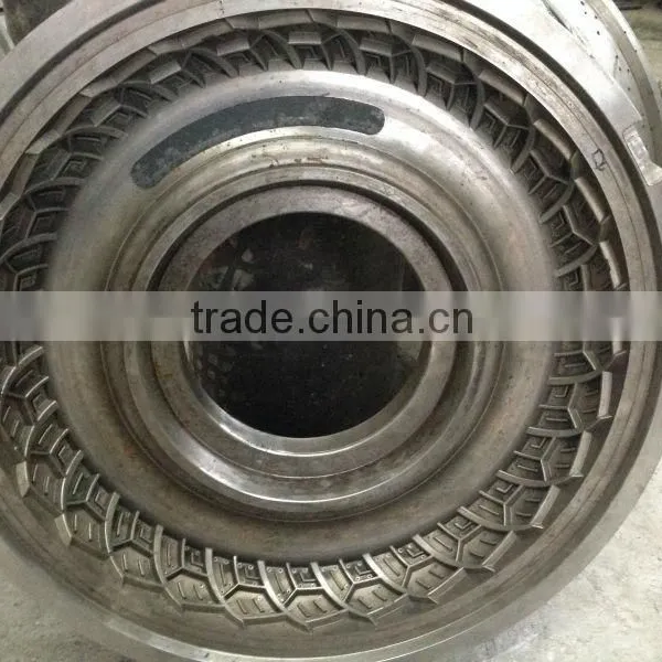 Two Piece Bias Tyre Mould Maker--Plastsea photo-3