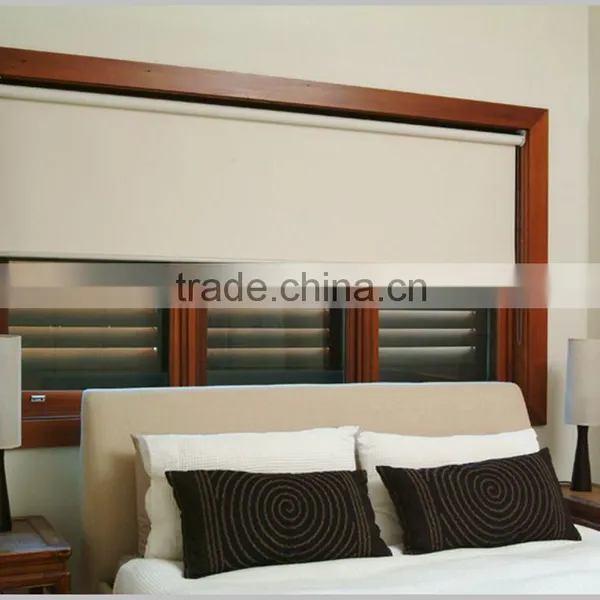 Classic Roller Blinds Windows With Imported Material Fabrics photo-3