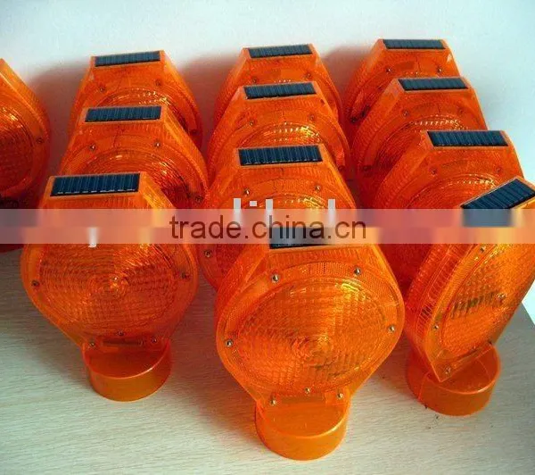 Solar Yellow Flashing Light(portable)