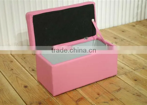 Multifunctional Modern Two Seat Square Stool With Storage photo-4